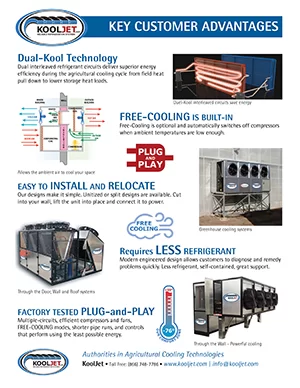 KOOLJET Customer Advantages Flyer