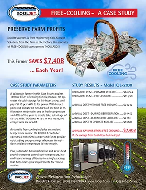 KOOLJET FREE-COOLING Case Study