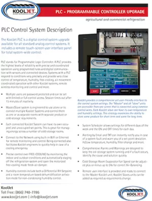 PLC System Flyer