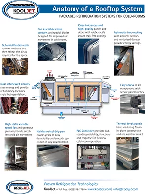 Anatomy of a Rooftop Refrigeration System Flyer