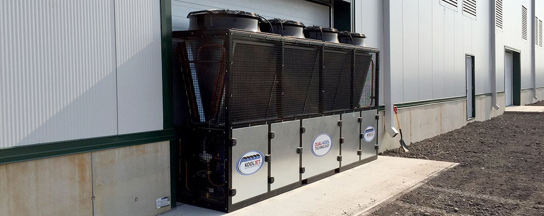 KOOLJET Through-The-Wall Agricultural Refrigeration System Fan