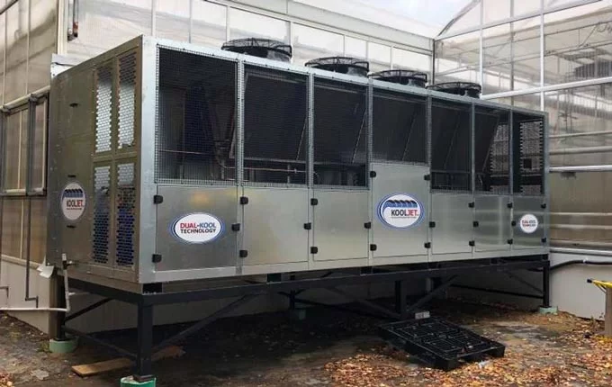 Packaged Greenhouse Cooling System