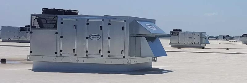 Rooftop Refrigeration Units installed